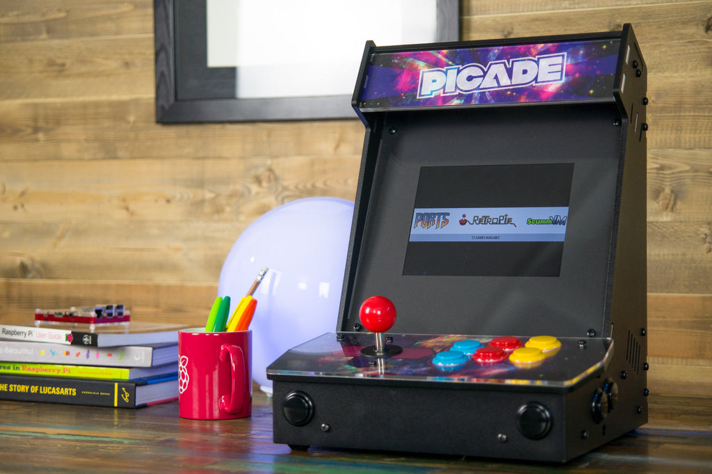 The Picade - A mini arcade and retrogaming cabinet kit with quality controls