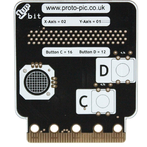 1up:bit controller kit for BBC micro:bit