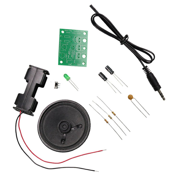 Kit with power switch and LED