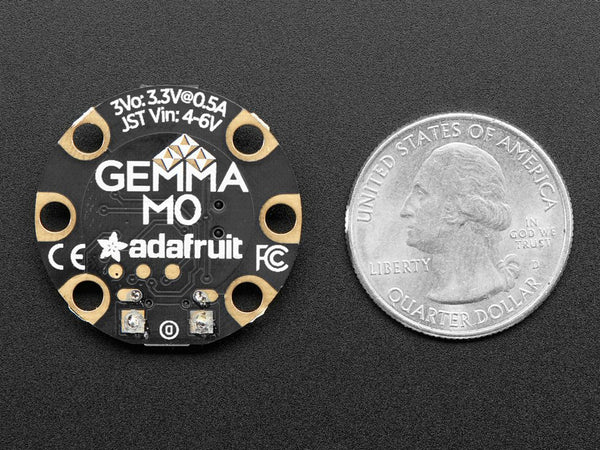 Adafruit GEMMA M0 - Miniature wearable electronic platform