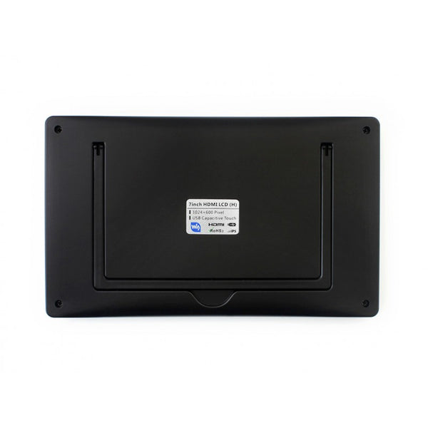 7inch Capacitive Touch Screen LCD (H) with Case, 1024×600, HDMI, IPS, Various Systems Support