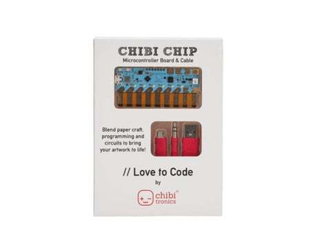 Chibitronics Love To Code Chibi Chip
