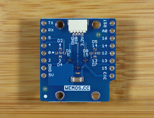 WEMOS LOLIN PIR Shield V1.0.0 for LOLIN D1 mini passive infrared sensor module