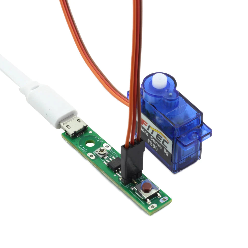 Operate Servo Motors, Claws, and Linear Actuators Without Code