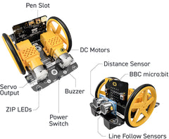 Kitronik :MOVE Motor robot for the BBC micro:bit - MakeCode Block-based Tutorials