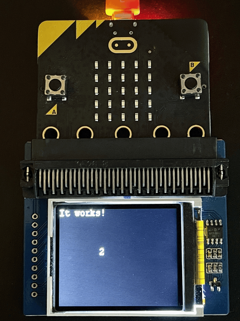 Getting Started with the Waveshare TFT Screen for micro:bit (MakeCode)