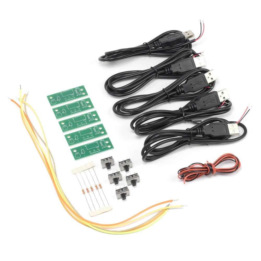 Kitronik Flexible LED Noodle Filaments USB Lamp Kit