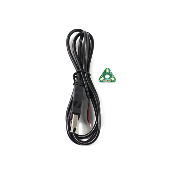 Kitronik 5V Mini LED Lamp Modules and USB Power Leads (30 Pack)