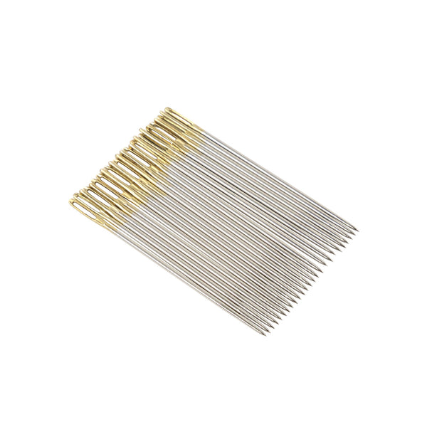 Pony Crewels Gold Eye Embroidery Needles , pack of 25