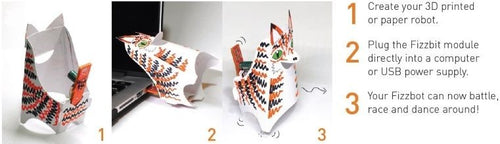Kitronik Fizzbit Module - Create Your Own Vibrating Robot