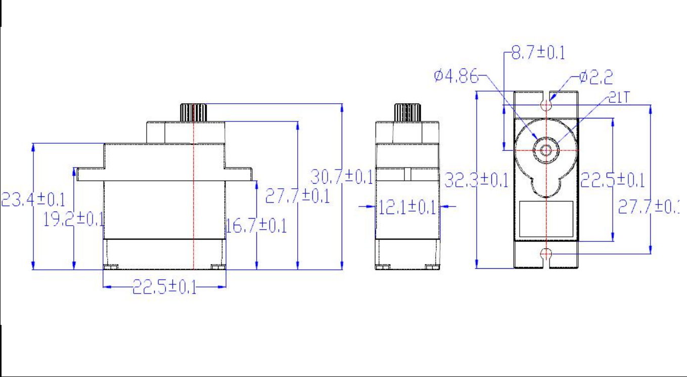 FS90R 360 Degree Continuous Rotation Servo