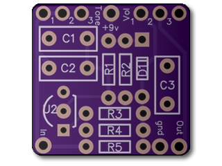 DIY Guitar Pedals Classic Boost - LPB1 Inspired Tone Controlled Boost