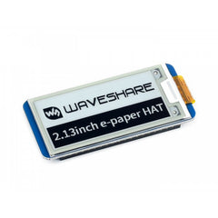 Waveshare 250x122, 2.13inch E-Ink Display HAT For Raspberry Pi, with SPI Interface