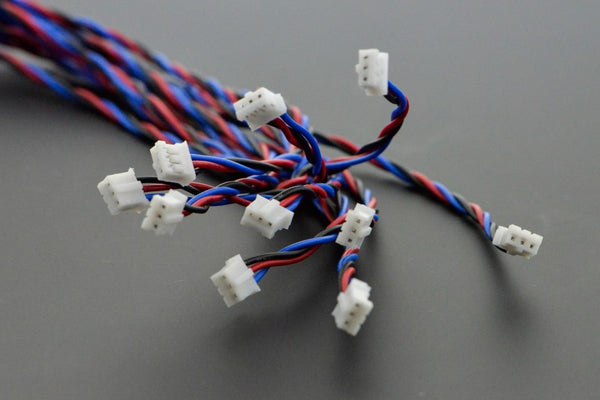 Gravity: Analog Sensor Cable for Arduino (10 Pack)