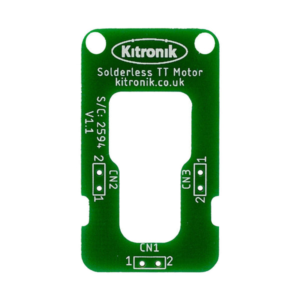 Kitronik Solderless TT Motor Adapter Board