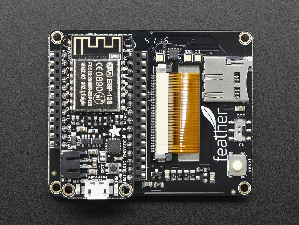 Adafruit TFT FeatherWing - 2.4" 320x240 Touchscreen For All Feathers