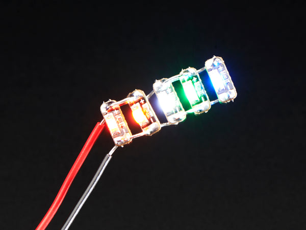 Adafruit LED Sequins - Multicolor Pack of 5