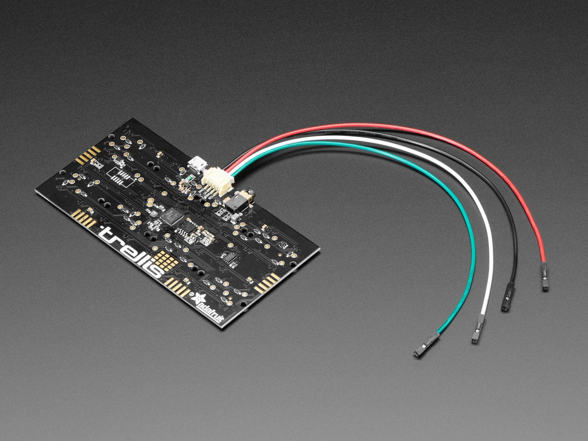 JST PH 4-Pin to Female Socket Cable - I2C STEMMA Cable - 200mm
