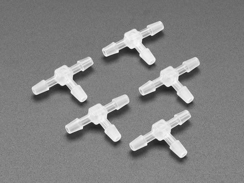 T-connectors for silicone tubing