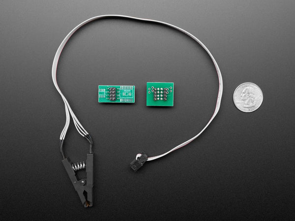 SOIC 8-Pin Test Clip to DIP Adapter