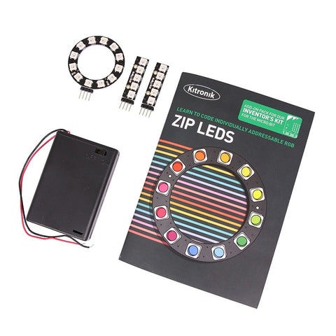 Kitronik ZIP LEDs Add-On Pack for Kitronik Inventors Kit for micro:bit