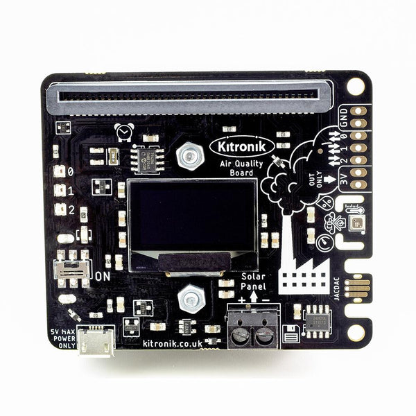 Kitronik Air Quality and Environmental Board for micro:bit
