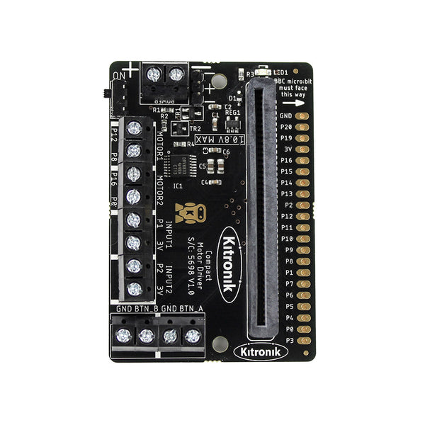 Kitronik Compact Motor Driver Board for the BBC micro:bit – smalldevices