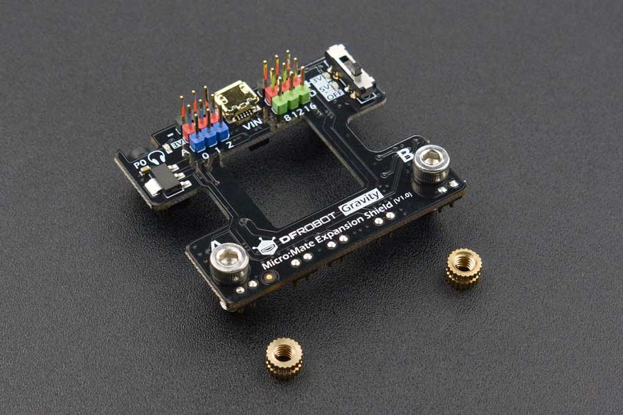 Micro:Mate - A Mini Expansion Board for micro:bit (Gravity Compatible)