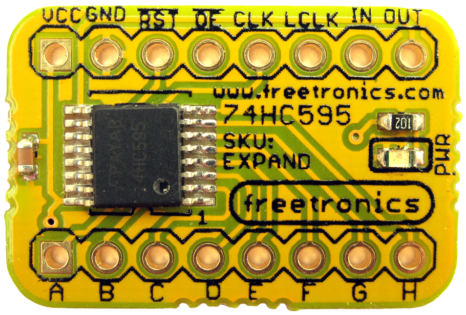 Expansion/Shift Register Module – smalldevices