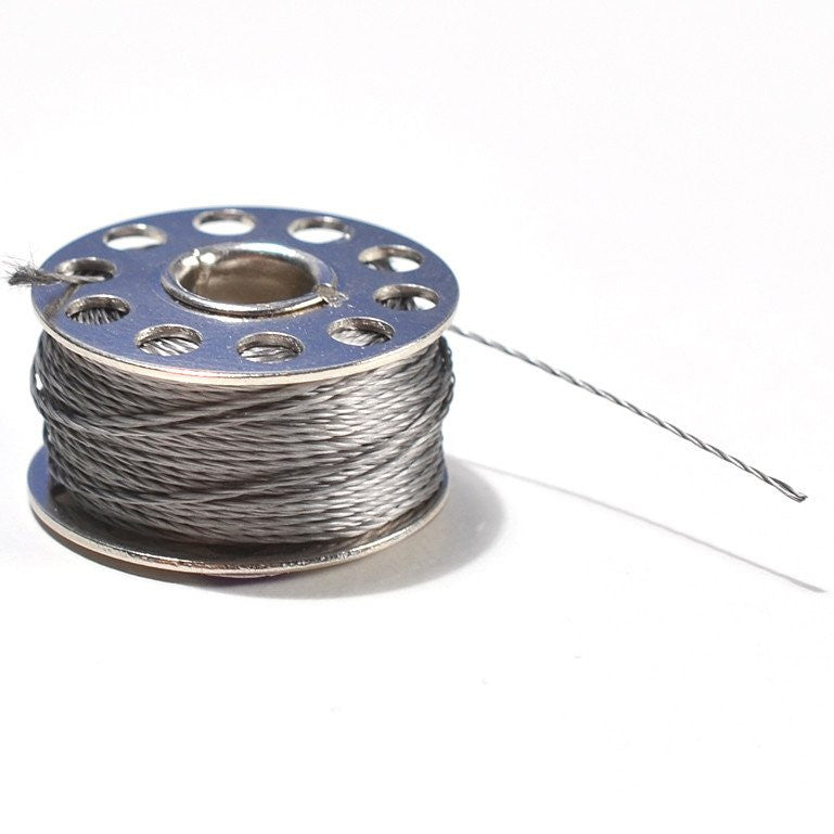 Stainless Medium Conductive Thread - 3 ply - 18 meter/60 ft