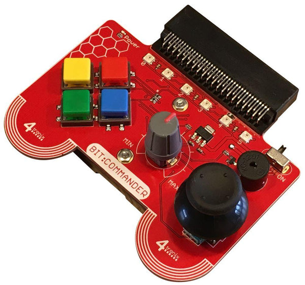 4Tronix Bit:Commander Console & Controller for BBC MicroBit (BitCommander)