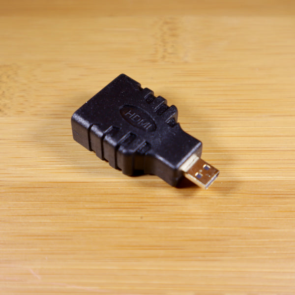 HDMI Female To Micro HDMI Male Adapter, Suitable For Raspberry Pi 4B
