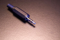 3.5mm Stereo Black Jack Plug