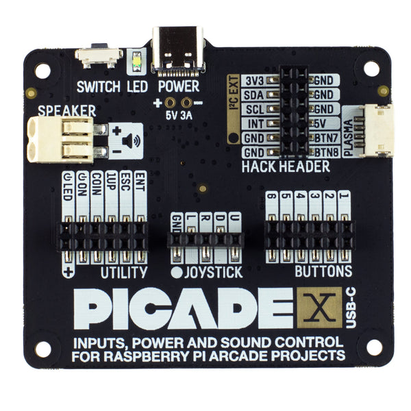 Pimoroni Picade X HAT USB-C