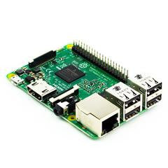 Raspberry Pi 3 with 16GB NOOBs microSD card and adapter