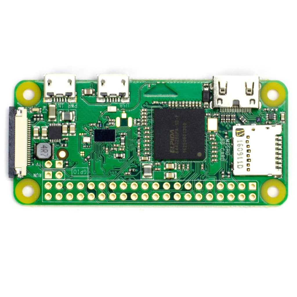 Raspberry Pi Zero W top view