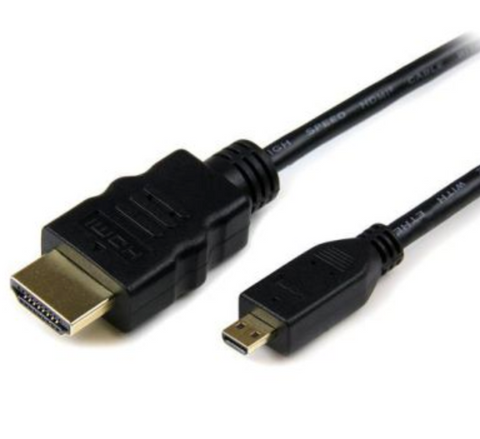 Raspberry Pi 4B+ micro HDMI to HDMI cable