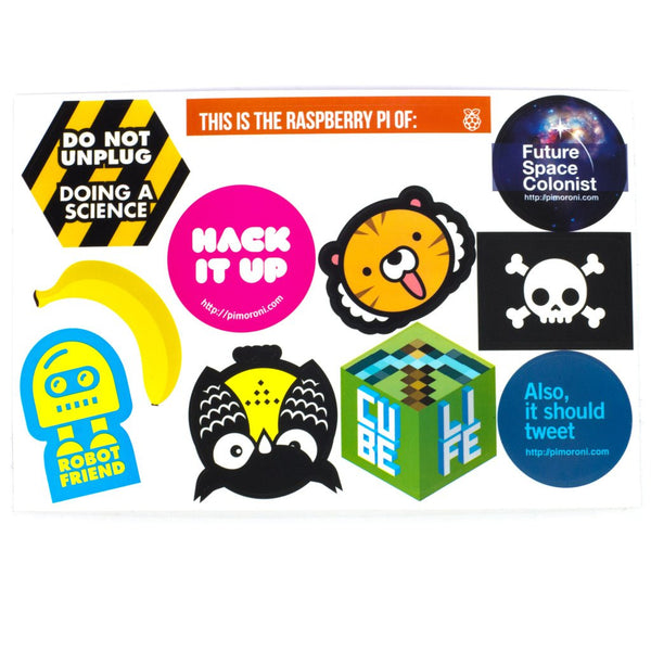 Pimoroni Super Sticker Selection – smalldevices