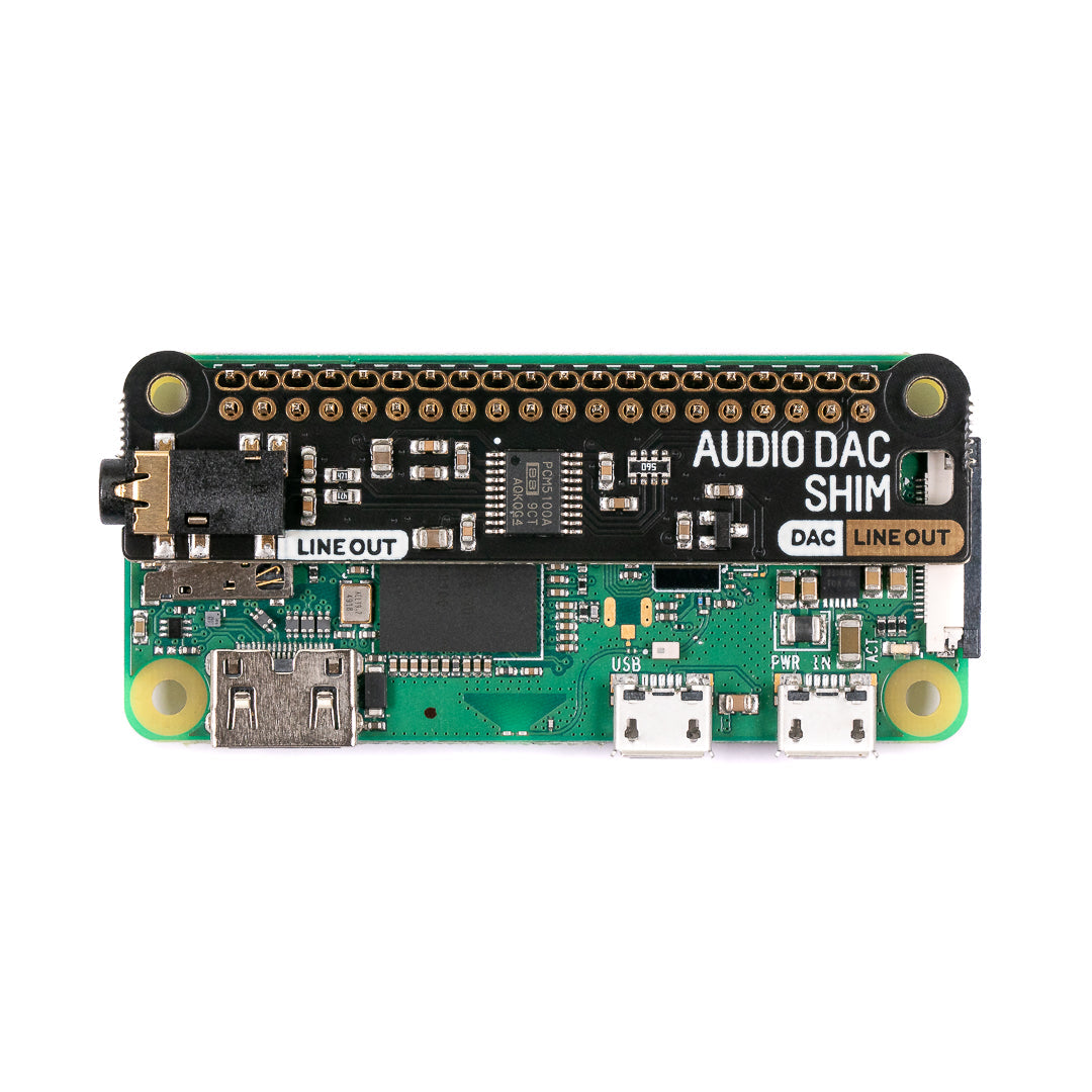 Pimoroni Audio DAC SHIM (Line-Out)