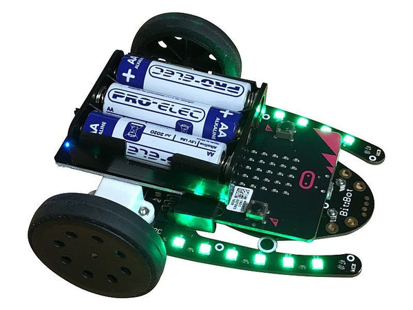 Bitbot Mini Bit Bit:Bot v1.2 micro:bit Robot + Ultrasonic Sensor – smalldevices