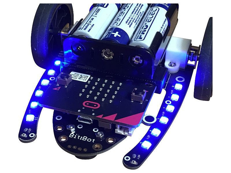 Bitbot Mini Bit Bit:Bot v1.2 micro:bit Robot + Ultrasonic Sensor – smalldevices
