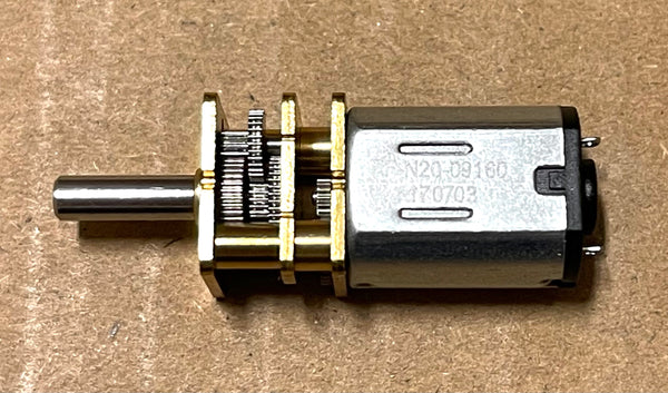 N20 Series Micro metal gearmotor 50:1