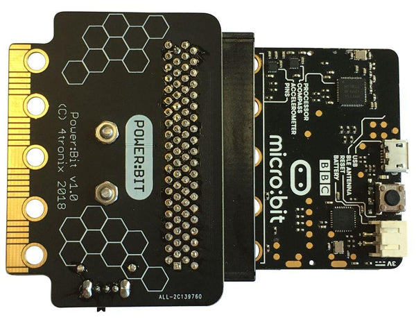 4Tronix Power:Bit Battery Power for BBC Micro:Bit (PowerBit for MicroB ...
