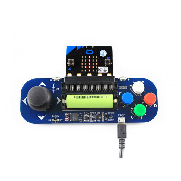 Waveshare Gamepad for the BBC micro:bit, Analog Joystick, and Buttons