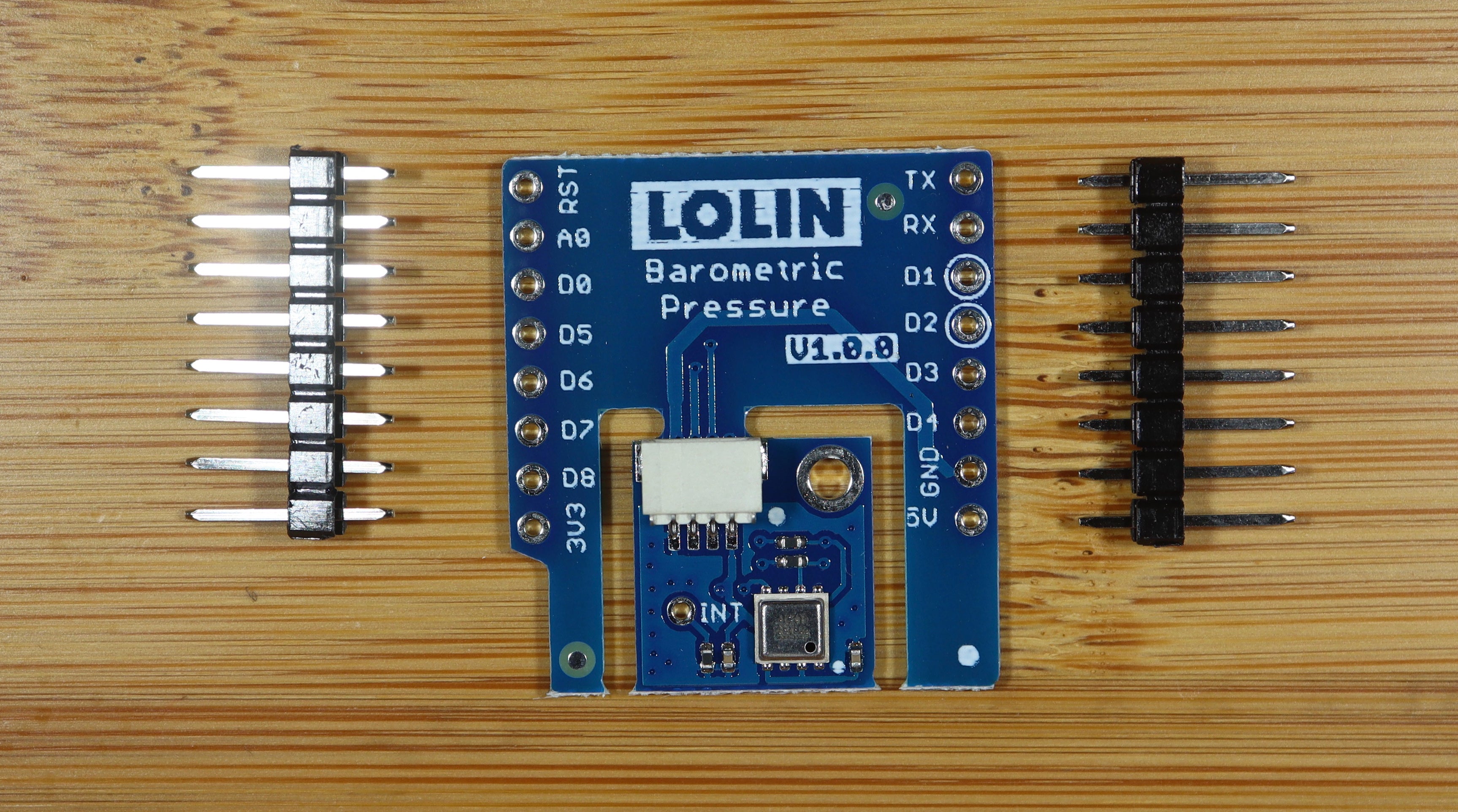 WEMOS LOLIN Barometric Pressure Shield V1.0.0 D1 mini HP303B I2C module (DPS310 compatible)