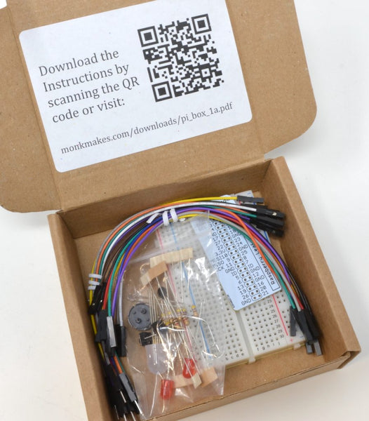 Raspberry Pi Box 1 kit with QR code