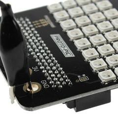 micro:pixel 4x8 WS2812B board for BBC micro:bit