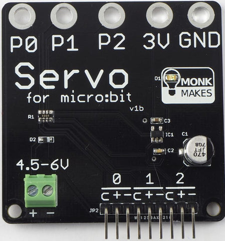 MonkMakes Servo Board for micro:bit