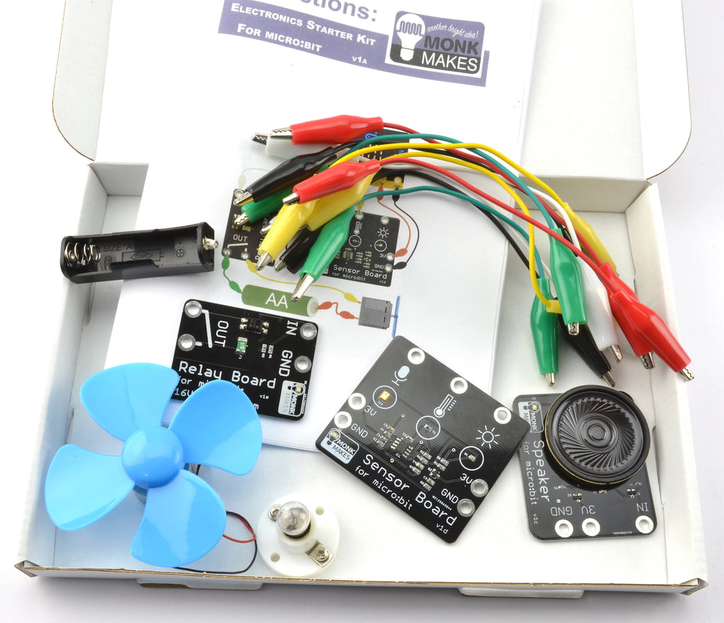 MonkMakes Electronic Starter Kit for BBC micro:bit