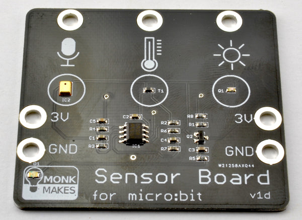 MonkMakes Sensor Board for BBC micro:bit